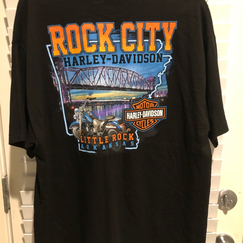 Harley Davidson Rock City Arkansas Tee